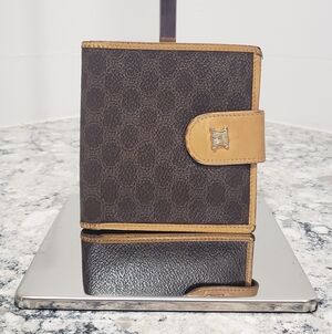 Vintage Celine Macadam Triomphe Bi-fold Wallet
